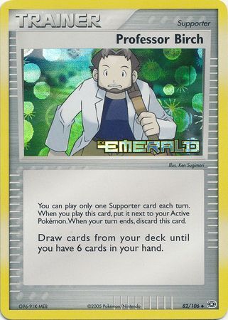 Professor Birch (82/106) [EX Emerald]