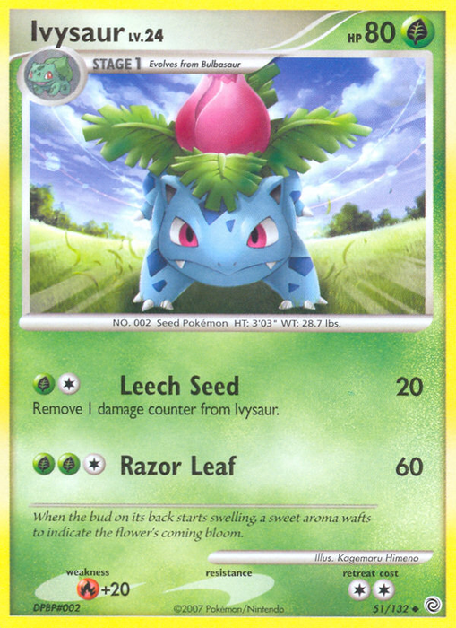 Ivysaur (51/132) [Diamond & Pearl: Secret Wonders]