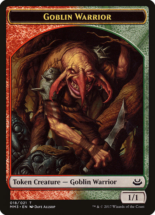 Goblin Warrior [Modern Masters 2017 Tokens]