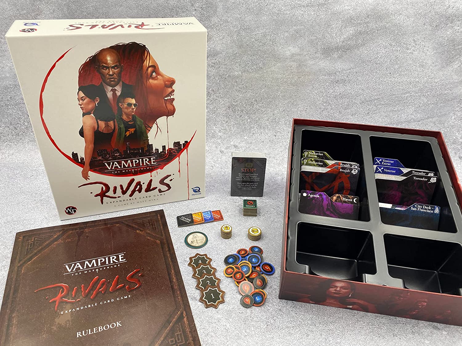 Vampire: The Masquerade Rivals Expandable Card Game The Heart Of