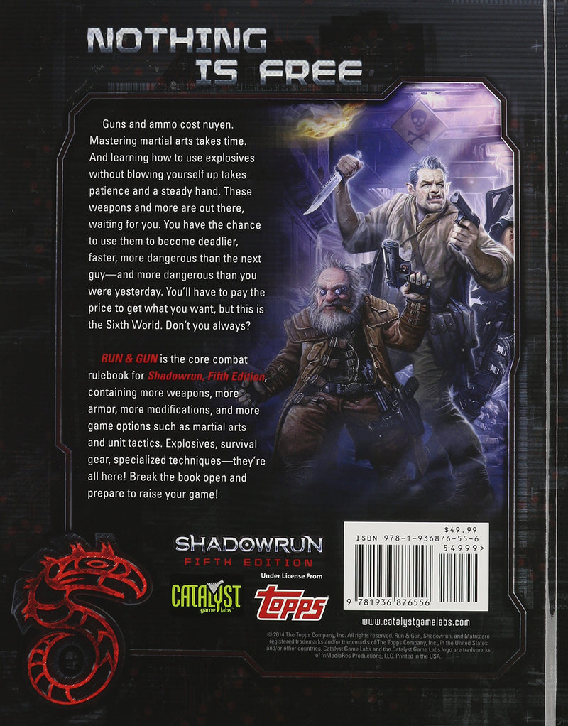 Shadowrun: Run and Gun (Soft Cover)