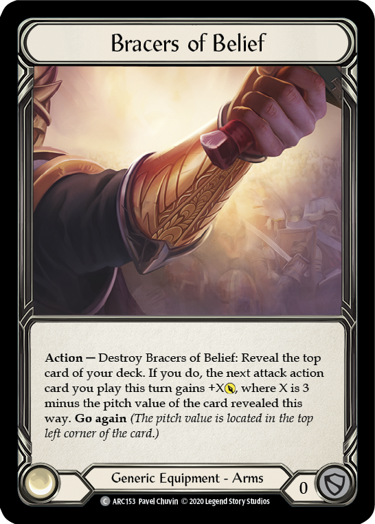 Bracers of Belief (ARC153) [Arcane Rising]