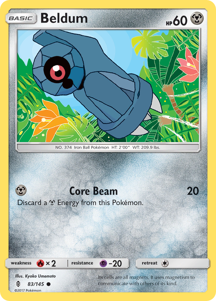 Beldum (83/145) [SM - Guardians Rising]