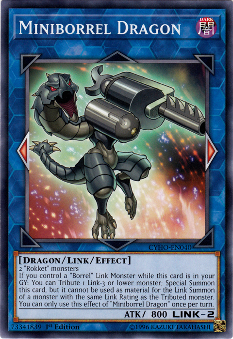 Miniborrel Dragon (CYHO-EN040) [Cybernetic Horizon]