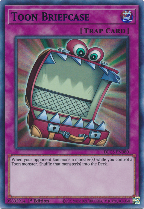 Toon Briefcase (Blue) (DLCS-EN080) [Dragons of Legend: The Complete Series]