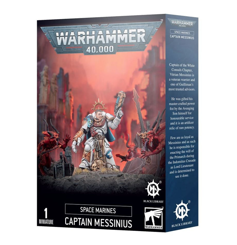 Space Marines Captain Messinius