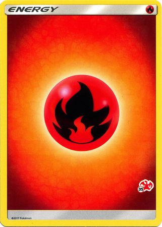 Fire Energy (#35 Charizard Stamped) [Battle Academy]