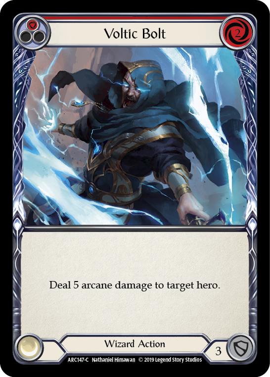 Voltic Bolt (Red) (ARC147) [Arcane Rising]