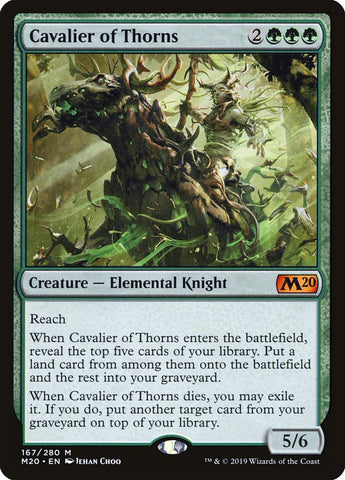 Cavalier of Thorns [Core Set 2020]
