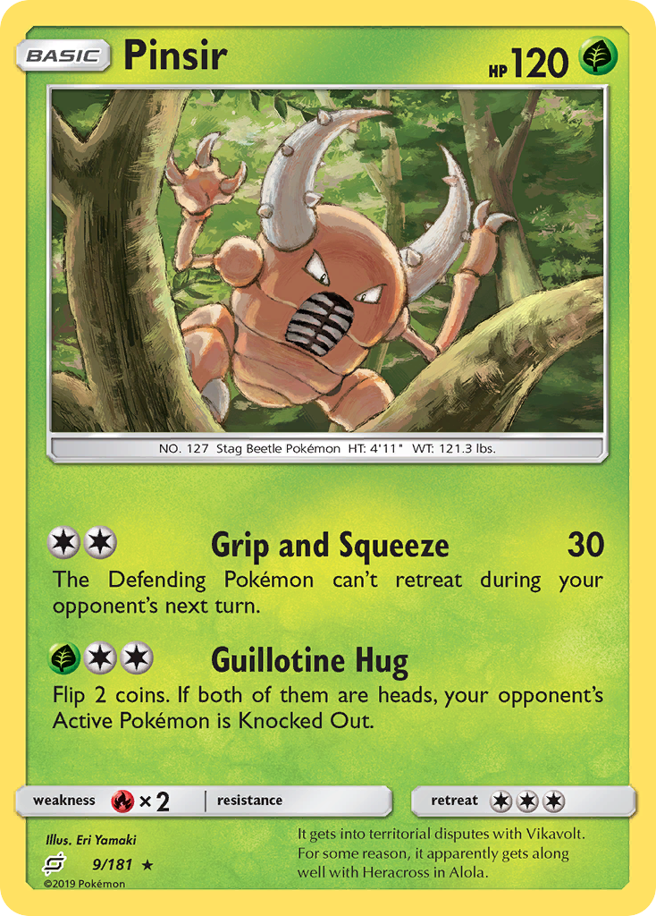 Pinsir (9/181) [SM - Team Up]