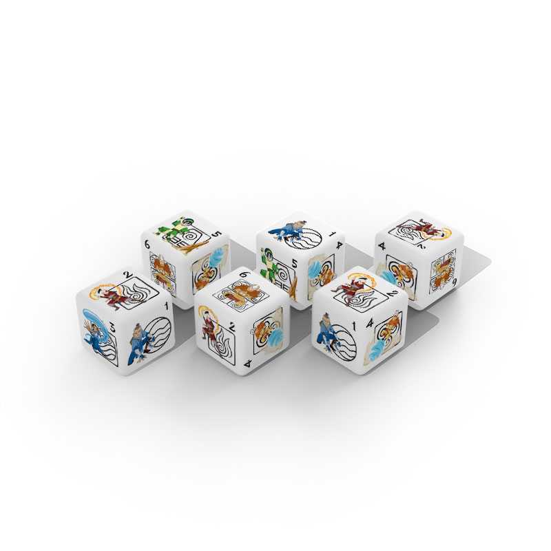 Avatar The Last Airbender Dice Set