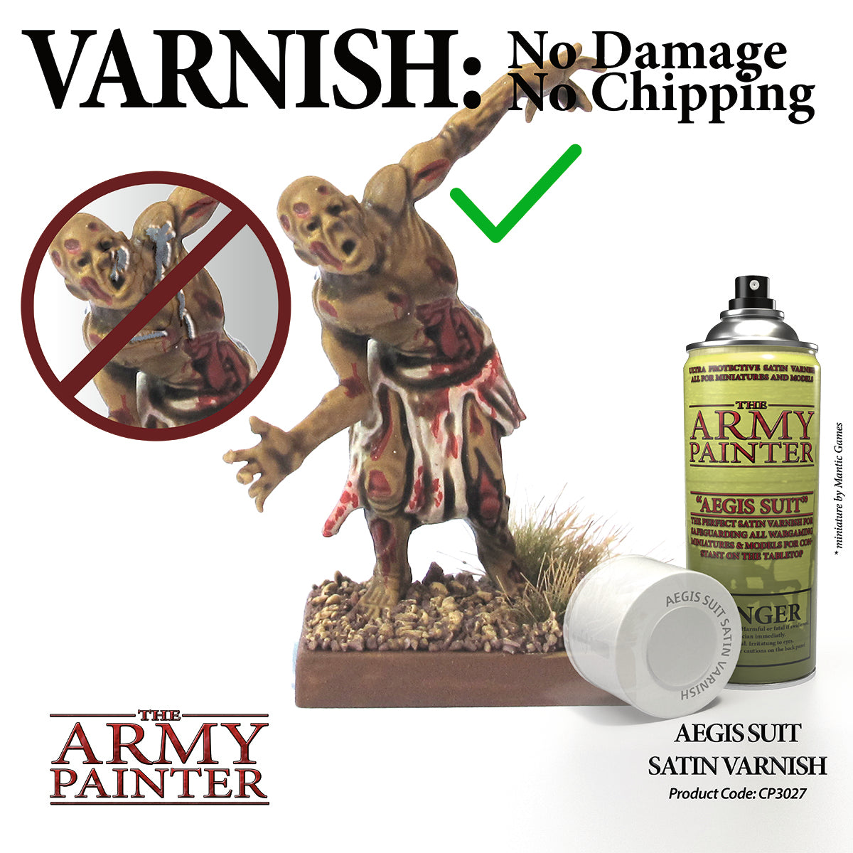 Army Painter: Aegis Suit Satin Varnish Spray Paint Primer