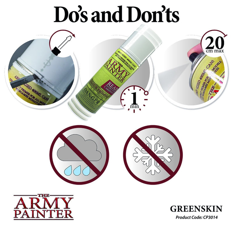 Army Painter: Matt Black Spray Paint Primer