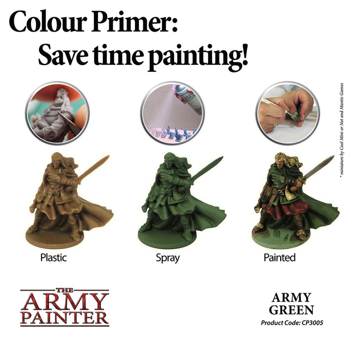 Army Painter: Army Green Spray Paint Primer