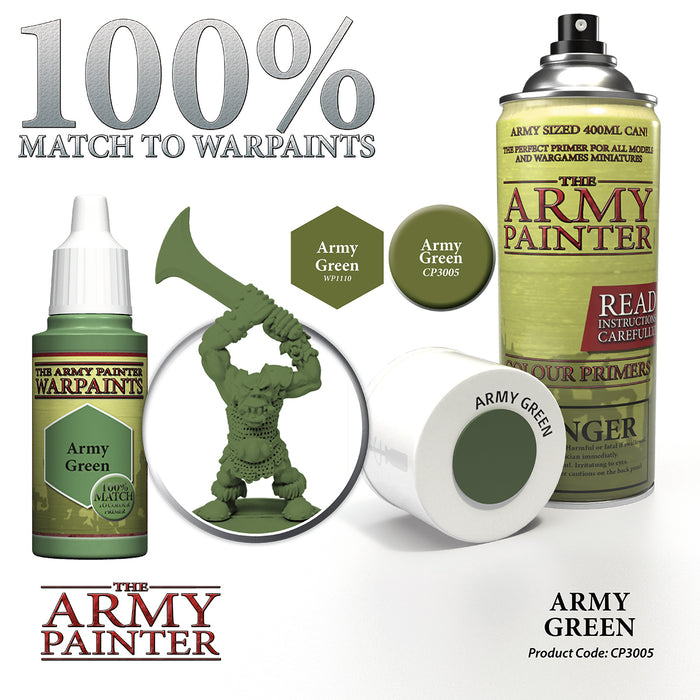 Army Painter: Army Green Spray Paint Primer