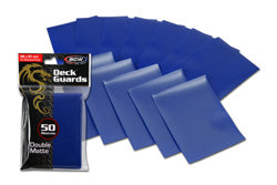 BCW Deck Guard- Double Matte Blue 50ct