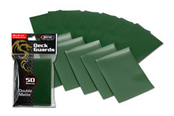 BCW Deck Guard- Double Matte Green 50ct