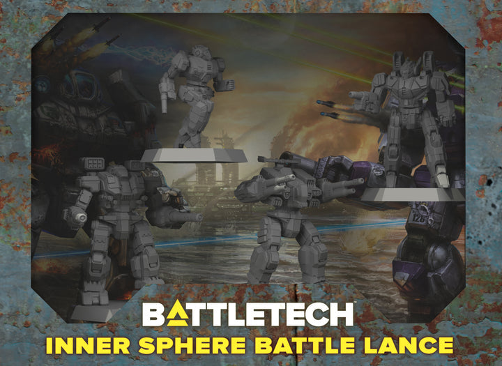 BattleTech: Miniature Force Pack - Inner Sphere Direct Fire Lance