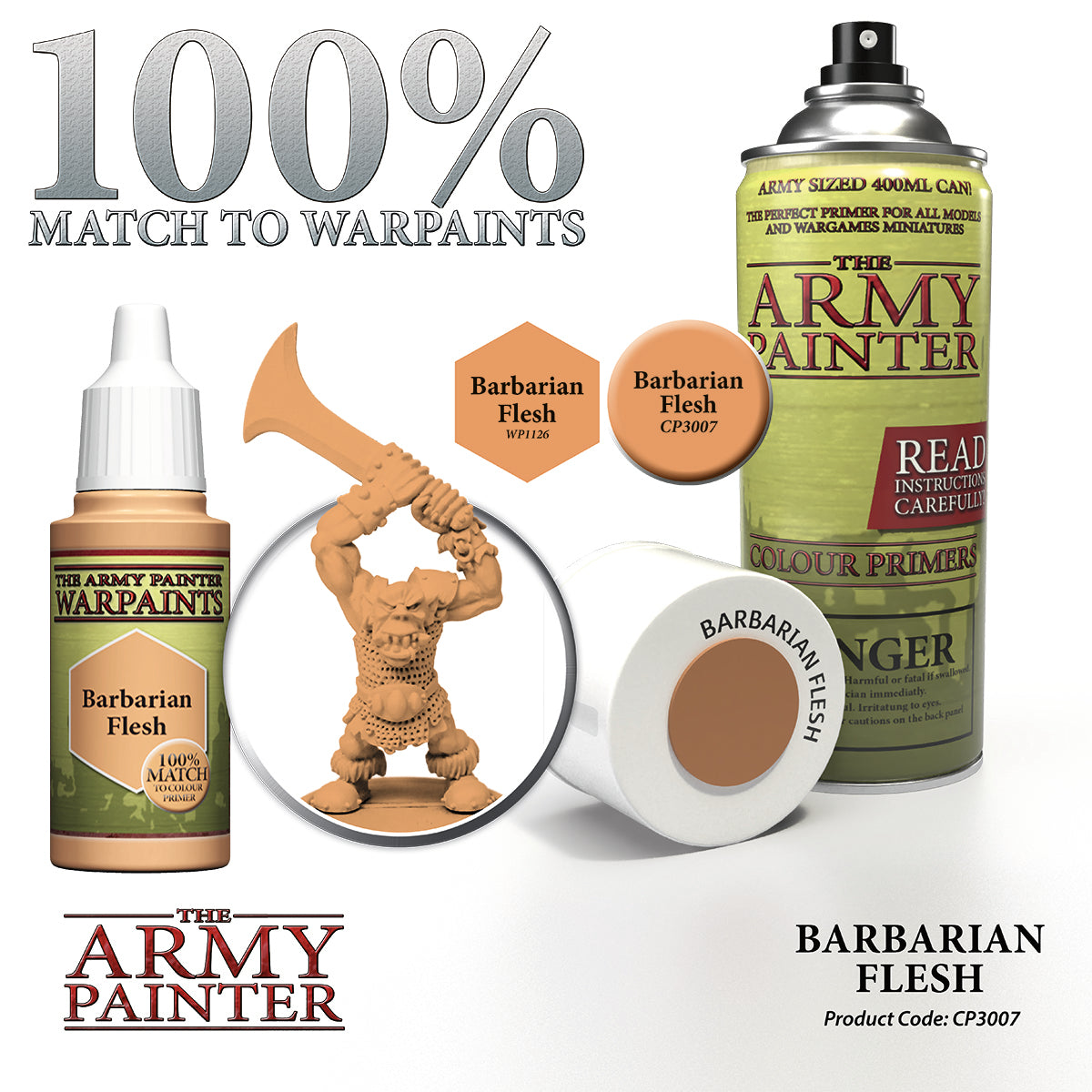 Army Painter: Barbarian Flesh Spray Paint Primer