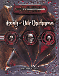 D&D 3.0: Book of Vile Darkness  - Used
