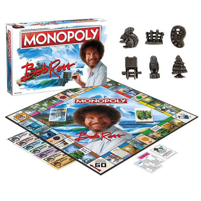 MONOPOLY: Bob Ross Edition