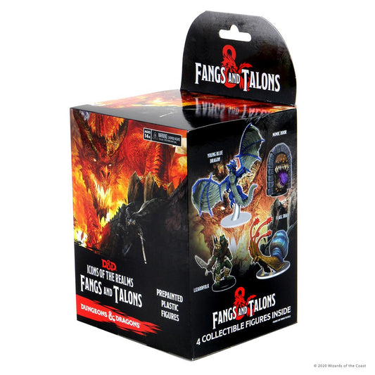 DUNGEONS AND DRAGONS: ICONS OF THE REALMS MINIATURES BOOSTER 15: FANGS AND TALONS