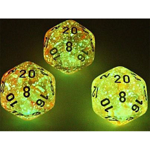 CHESSEX LAB DICE 4 NEBULA: POLY SUPERNOVA/WHITE LUMINARY 7CT (CHX30041)