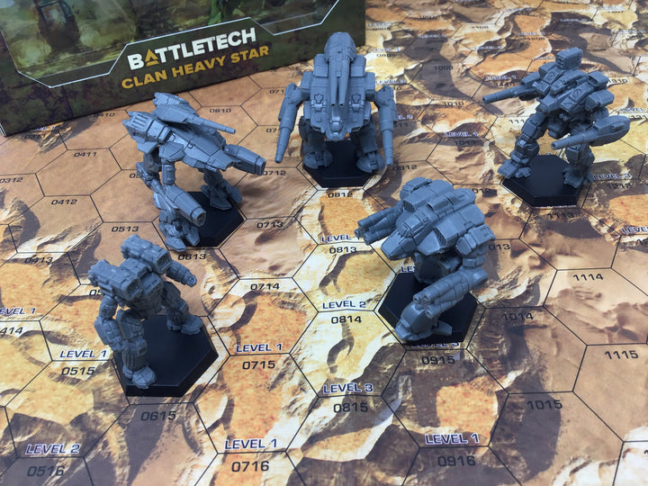BattleTech: Miniature Force Pack - Clan Heavy Star