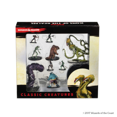 Dungeons & Dragons Fantasy Miniatures: Icons of the Realms Classic Creatures Box Set