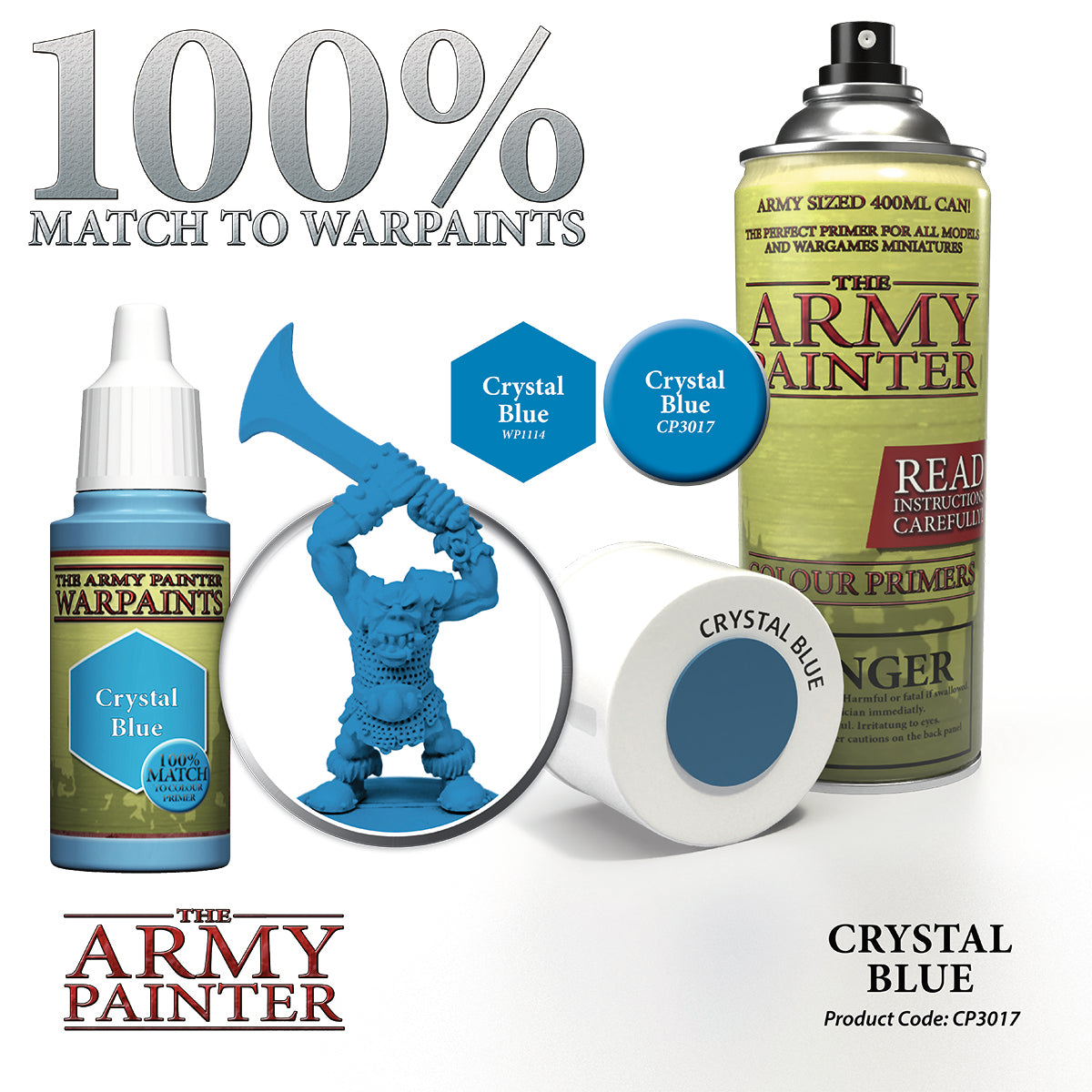 Army Painter: Crystal Blue Spray Paint Primer