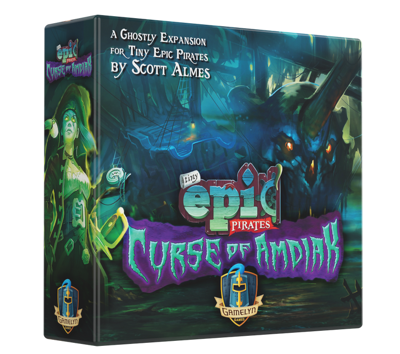 Tiny Epic Pirates Curse of Amdiak Expansion