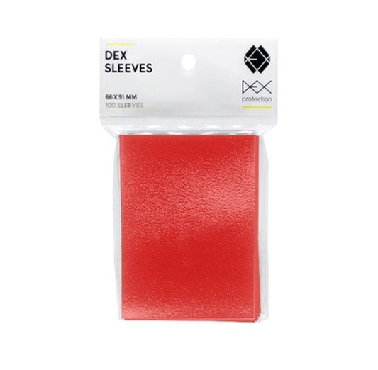 DEX Sleeves - Red (100ct)