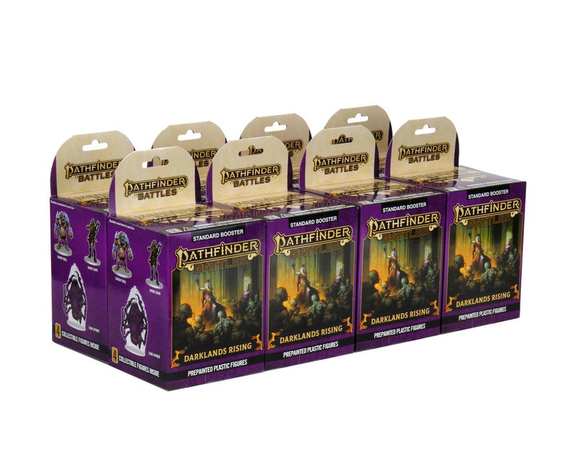 PATHFINDER BATTLES MINIATURES: DARKLANDS RISING 8-COUNT BOOSTER BRICK