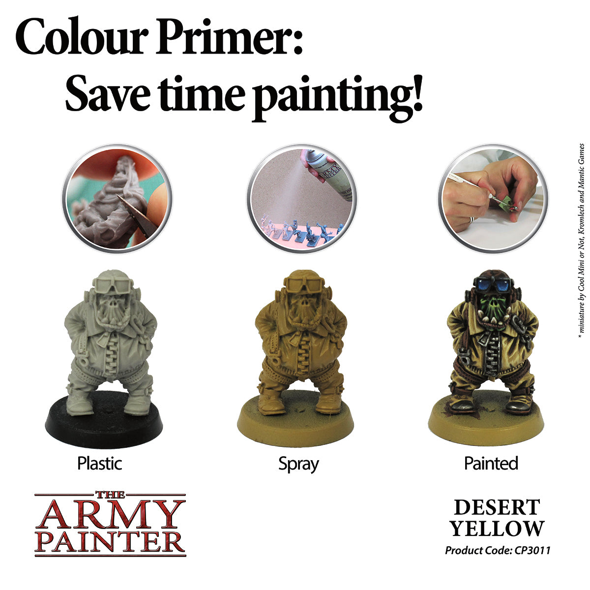 Army Painter: Desert Yellow Spray Paint Primer