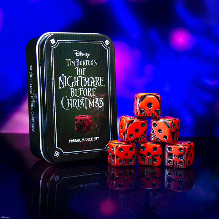 The Nightmare Before Christmas Premium d6 Dice Set (6)