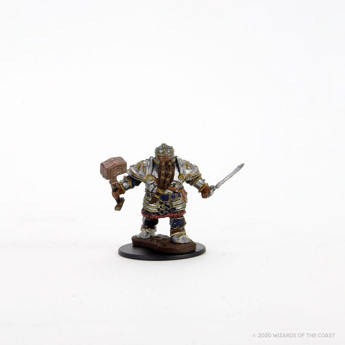DUNGEONS AND DRAGONS: ICONS OF THE REALM PREMIUM FIGURE - MALE DWARF FIGHTER