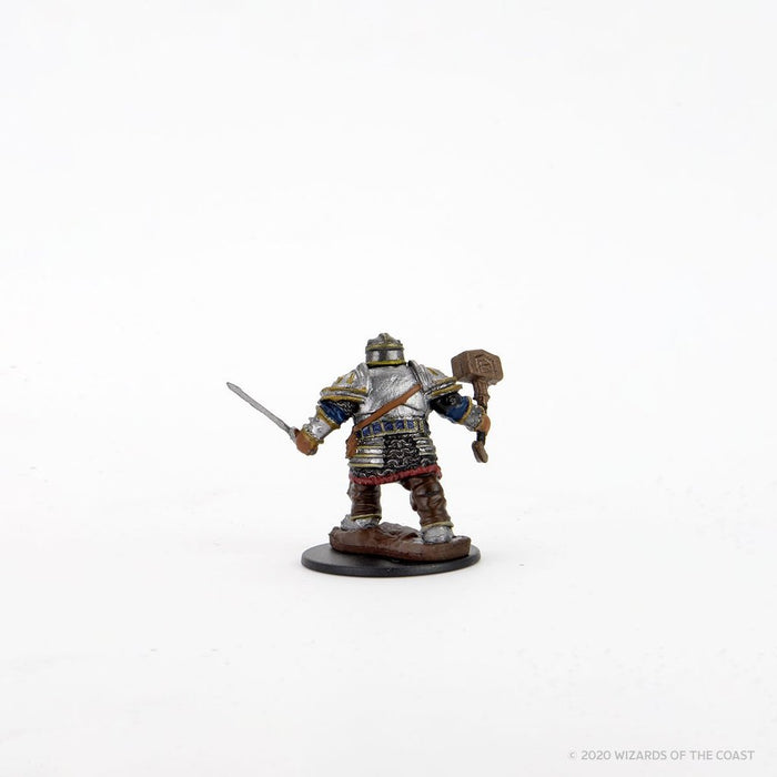 DUNGEONS AND DRAGONS: ICONS OF THE REALM PREMIUM FIGURE - MALE DWARF FIGHTER
