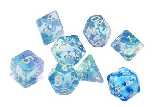 SIRIUS DICE: EMERALD WATERS 7 DIE SET
