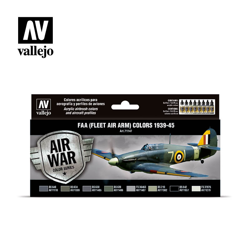 Vallejo: FAA (Fleet Air Arm) colors 1939-1945
