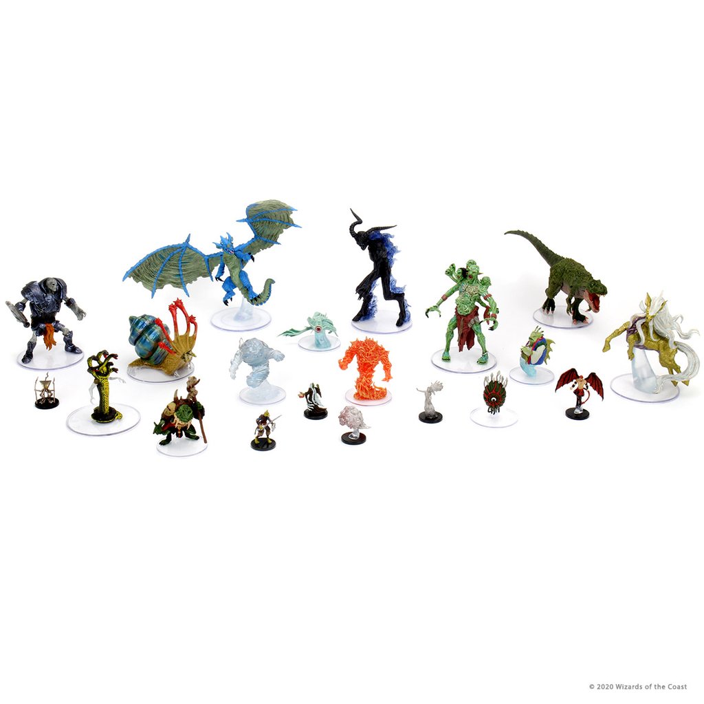 DUNGEONS AND DRAGONS: ICONS OF THE REALMS MINIATURES BOOSTER BRICK SET 15: FANGS AND TALONS