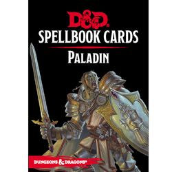 DUNGEONS AND DRAGONS: UPDATED SPELLBOOK CARDS - PALADIN DECK