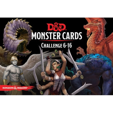 DUNGEONS AND DRAGONS: MONSTER CARDS 6-16