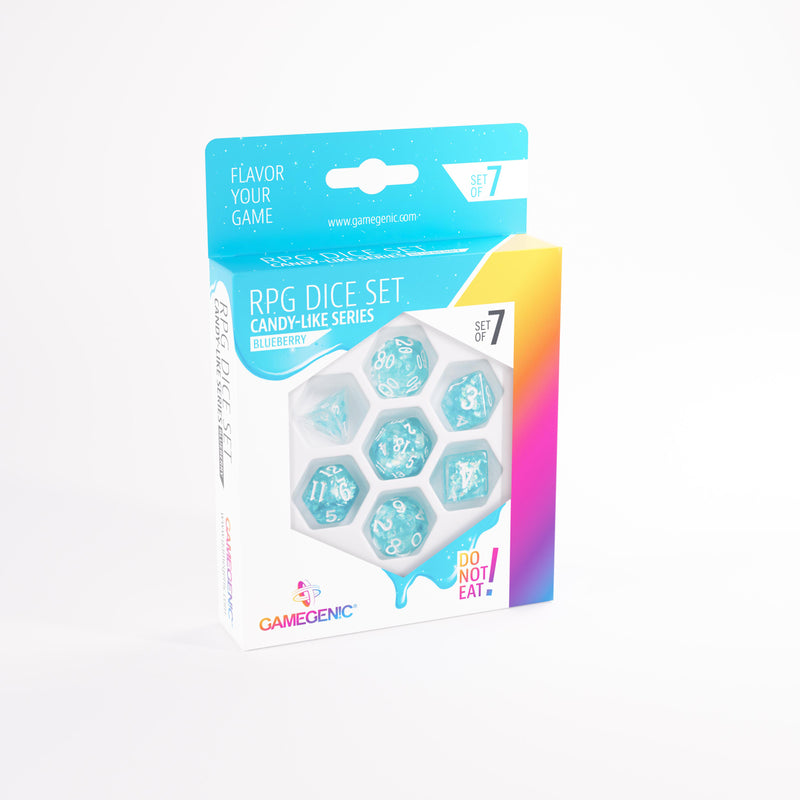 Candy-like Series - Blueberry- RPG Dice Set (7pcs)