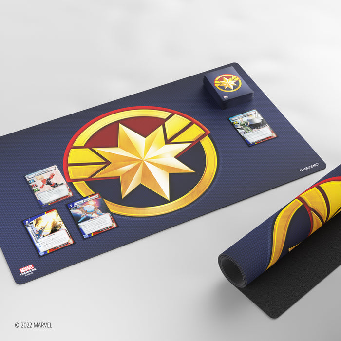 Marvel Champions Game Mat – Captain Marvel