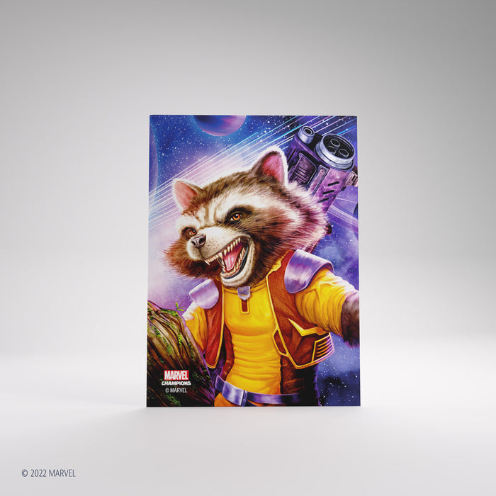 Marvel: Champions Fine Art Sleeves – Rocket Raccoon