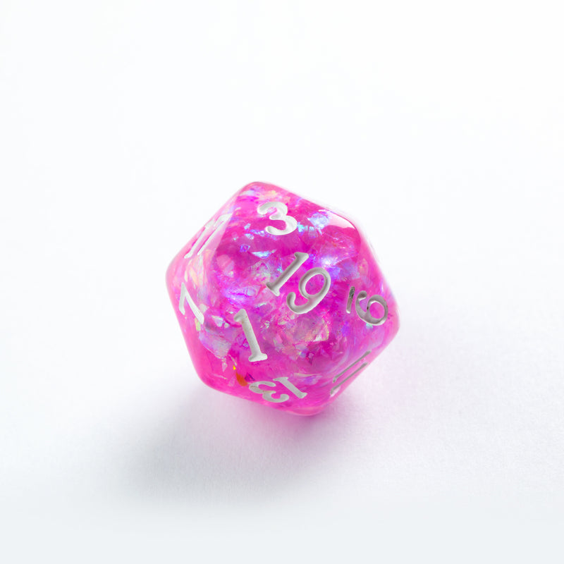 Candy-like Series - Raspberry - RPG Dice Set (7pcs)