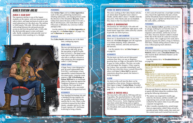 G.I. JOE RPG: Operation Cold Iron Adventure Book