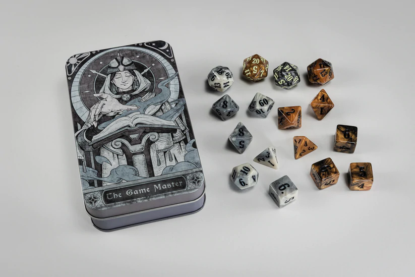 Class-Specific Dice Set: Game Master (Pathfinder and 5E)