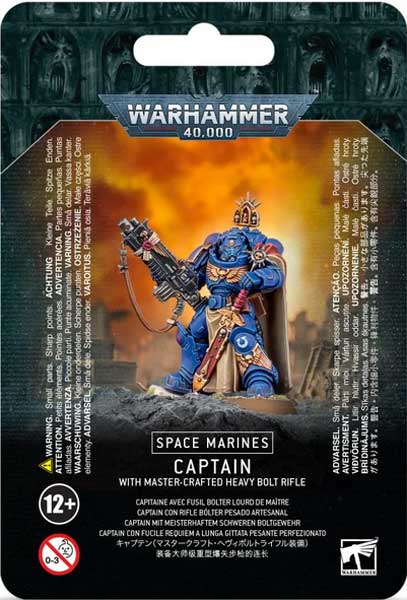 Space Marines Captain with Master-crafted Heavy Bolt Rifle