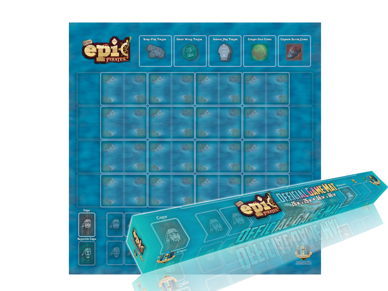 Tiny Epic Pirates Game Mat
